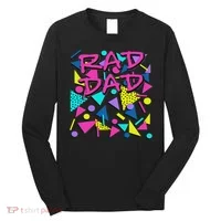 Rad Dad 80s Throwback Long Sleeve Shirt thumb 0