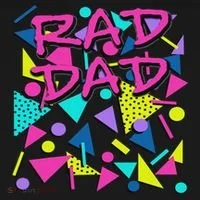 Rad Dad 80s Throwback Long Sleeve Shirt thumb 2