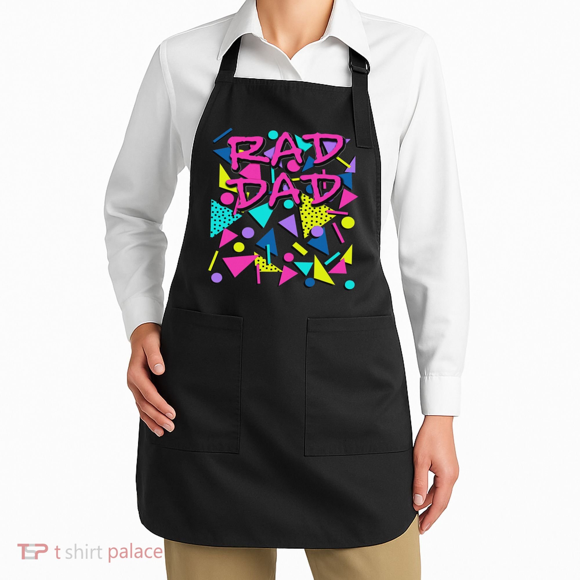 Rad Dad 80s Throwback Apron