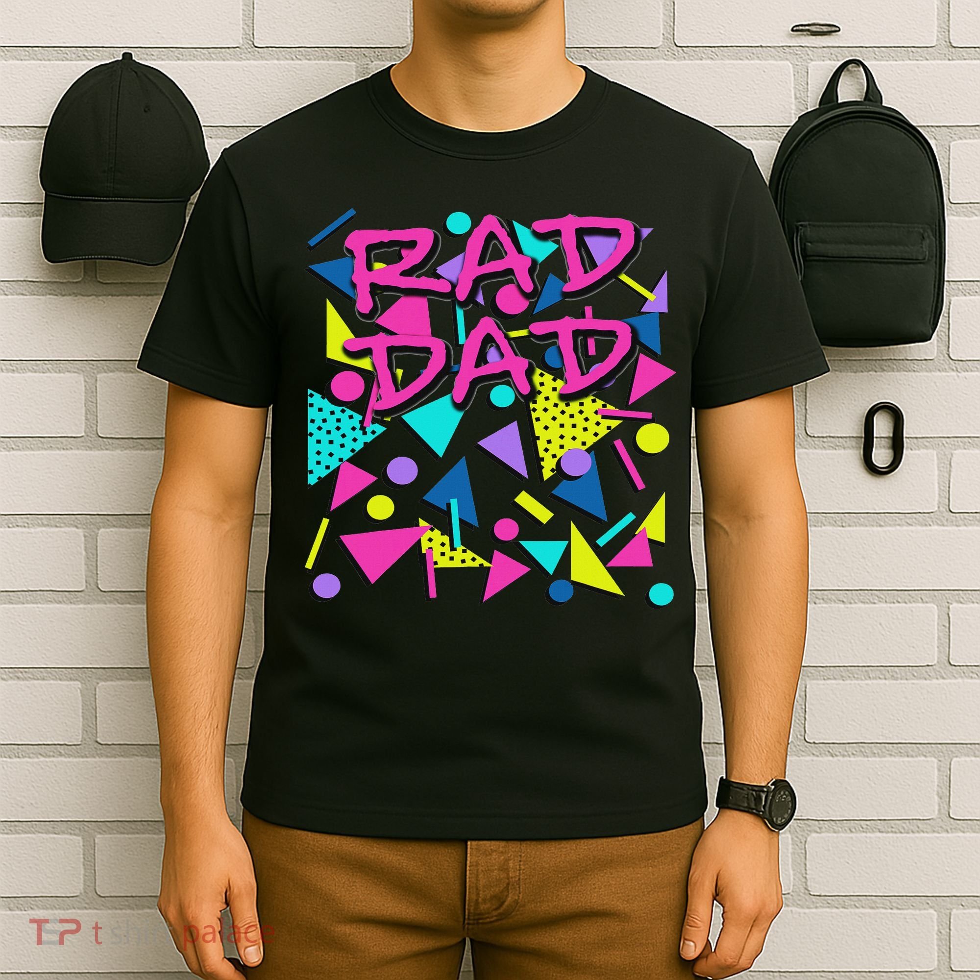 Rad Dad 80s Throwback T-Shirt