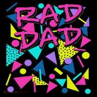 Rad Dad 80s Throwback Coaster thumb 2