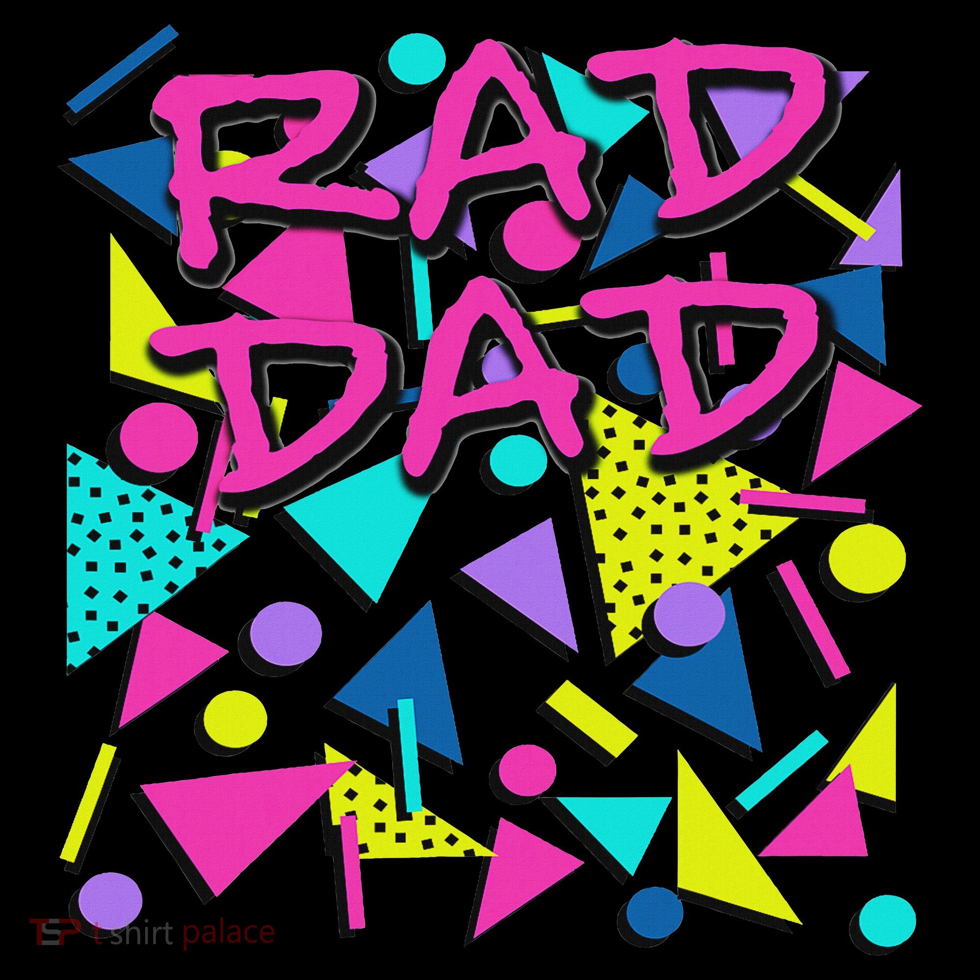 Rad Dad 80s Throwback Coaster