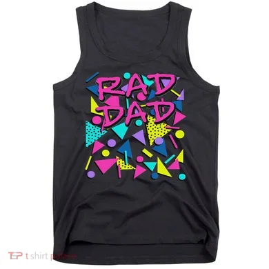 Rad Dad 80s Throwback Tank Top
