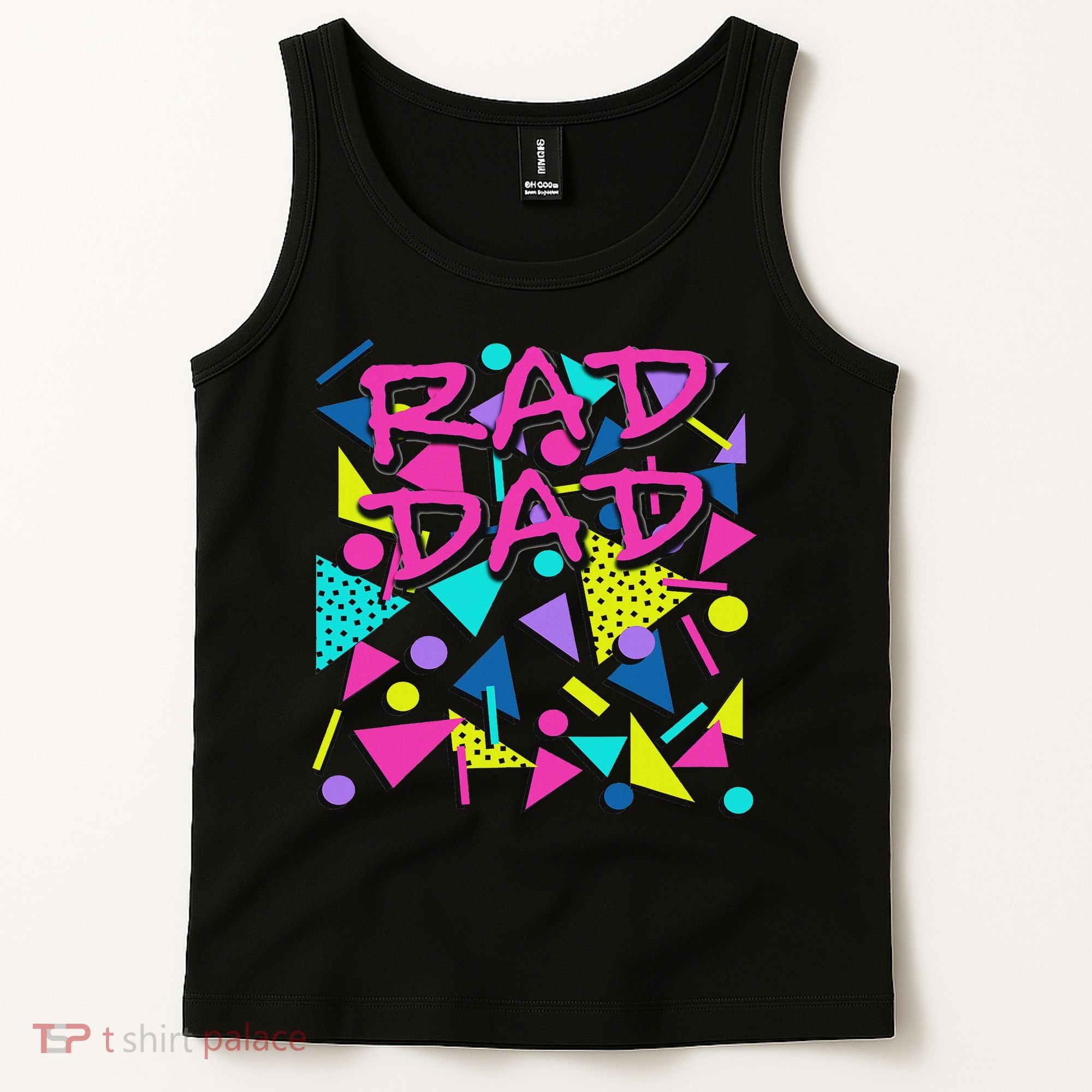 Rad Dad 80s Throwback Tank Top