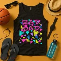 Rad Dad 80s Throwback Tank Top thumb 4