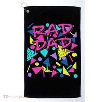 Rad Dad 80s Throwback Golf Towel thumb 0