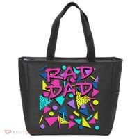 Rad Dad 80s Throwback Tote Bag thumb 0