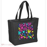 Rad Dad 80s Throwback Tote Bag thumb 2