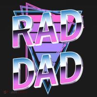 Rad Dad 80S Great Gift Backpack thumb 2