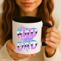 Rad Dad 80S Great Gift Coffee Mug thumb 3