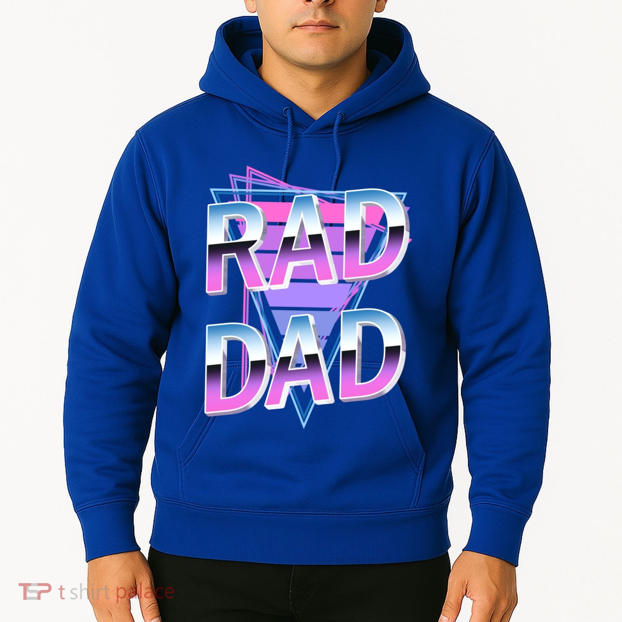Rad Dad 80S Great Gift Hoodie