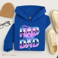 Rad Dad 80S Great Gift Hoodie thumb 4