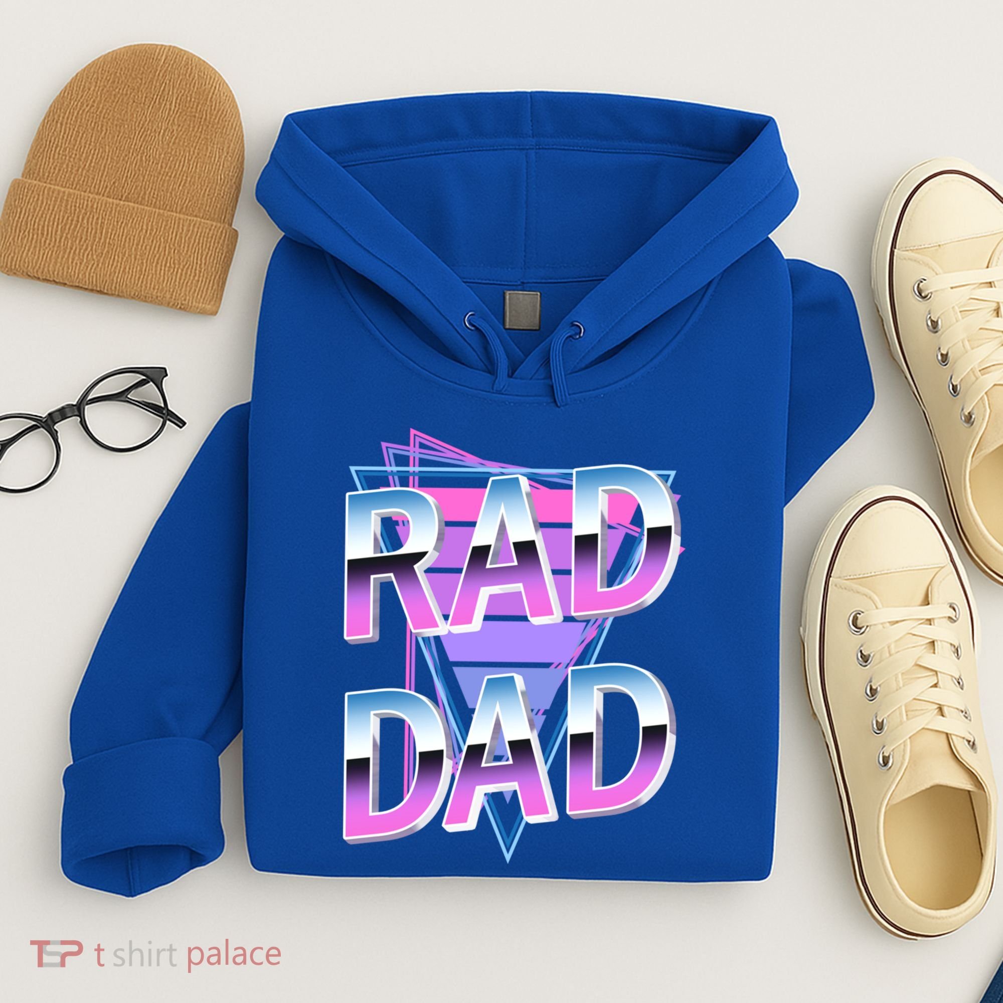 Rad Dad 80S Great Gift Hoodie