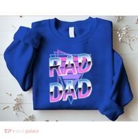 Rad Dad 80S Great Gift Sweatshirt thumb 2
