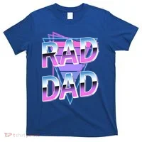Rad Dad 80S Great Gift T-Shirt thumb 0