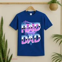 Rad Dad 80S Great Gift T-Shirt thumb 2