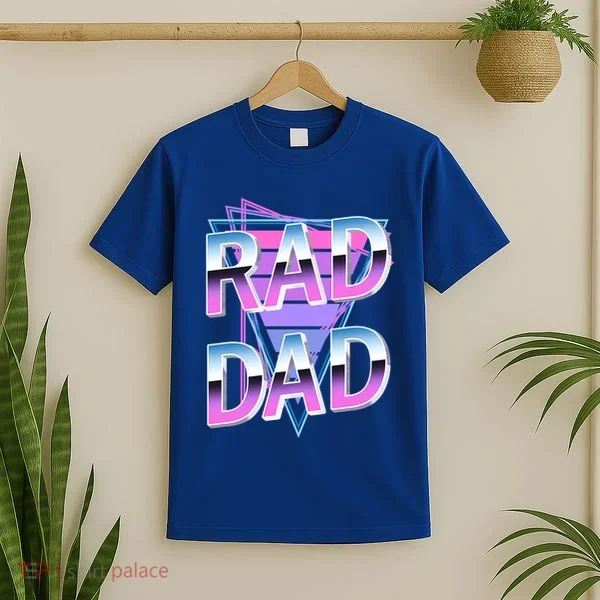 Rad Dad 80S Great Gift T-Shirt