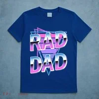 Rad Dad 80S Great Gift T-Shirt thumb 5