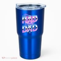 Rad Dad 80S Great Gift Tumbler thumb 0