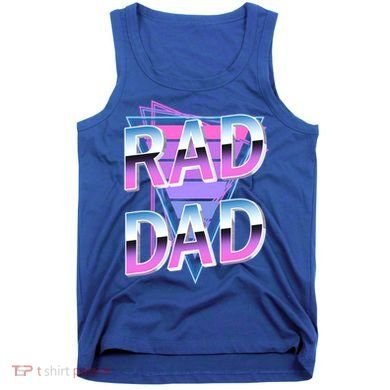 Rad Dad 80S Great Gift Tank Top