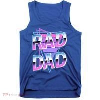 Rad Dad 80S Great Gift Tank Top thumb 0