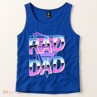 Rad Dad 80S Great Gift Tank Top thumb 2