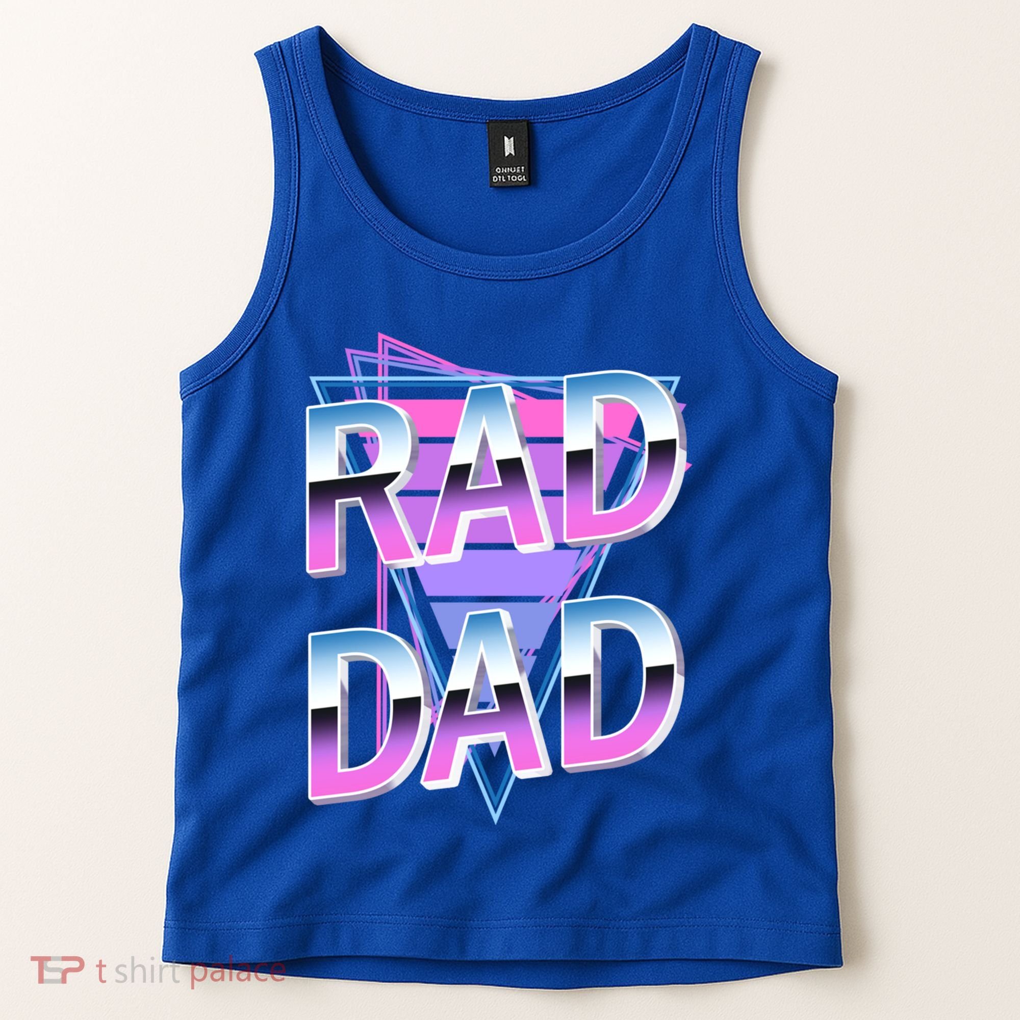 Rad Dad 80S Great Gift Tank Top