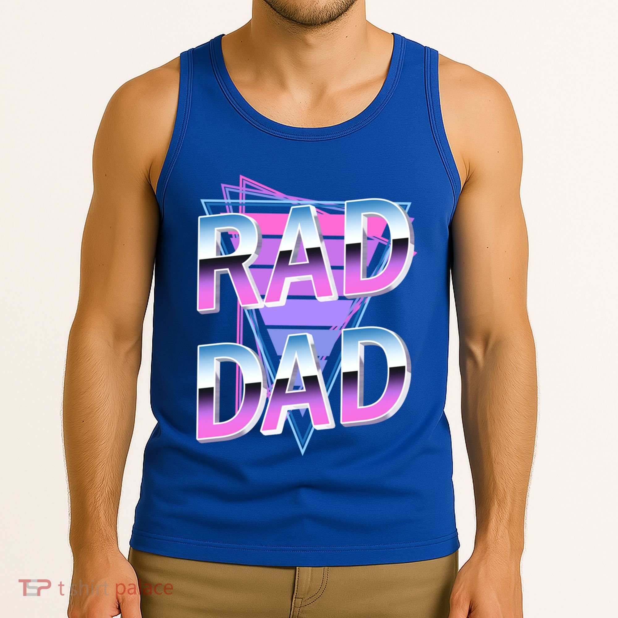 Rad Dad 80S Great Gift Tank Top