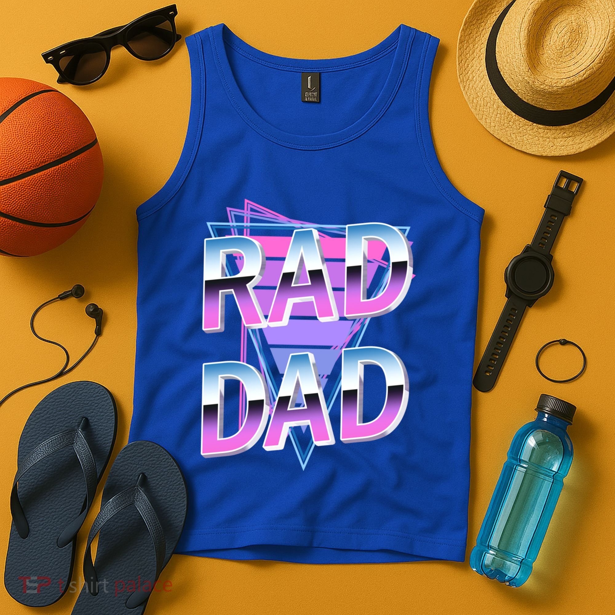 Rad Dad 80S Great Gift Tank Top