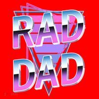 Rad Dad 80S Great Gift Santa Hat thumb 1