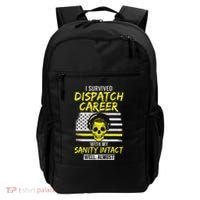 Retired Dispatcher 911 Thin Yellow Line Patriotic Backpack thumb 0