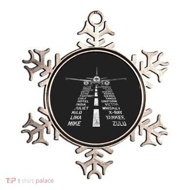 Retro Distressed Aviation Plane Pilot Ornament