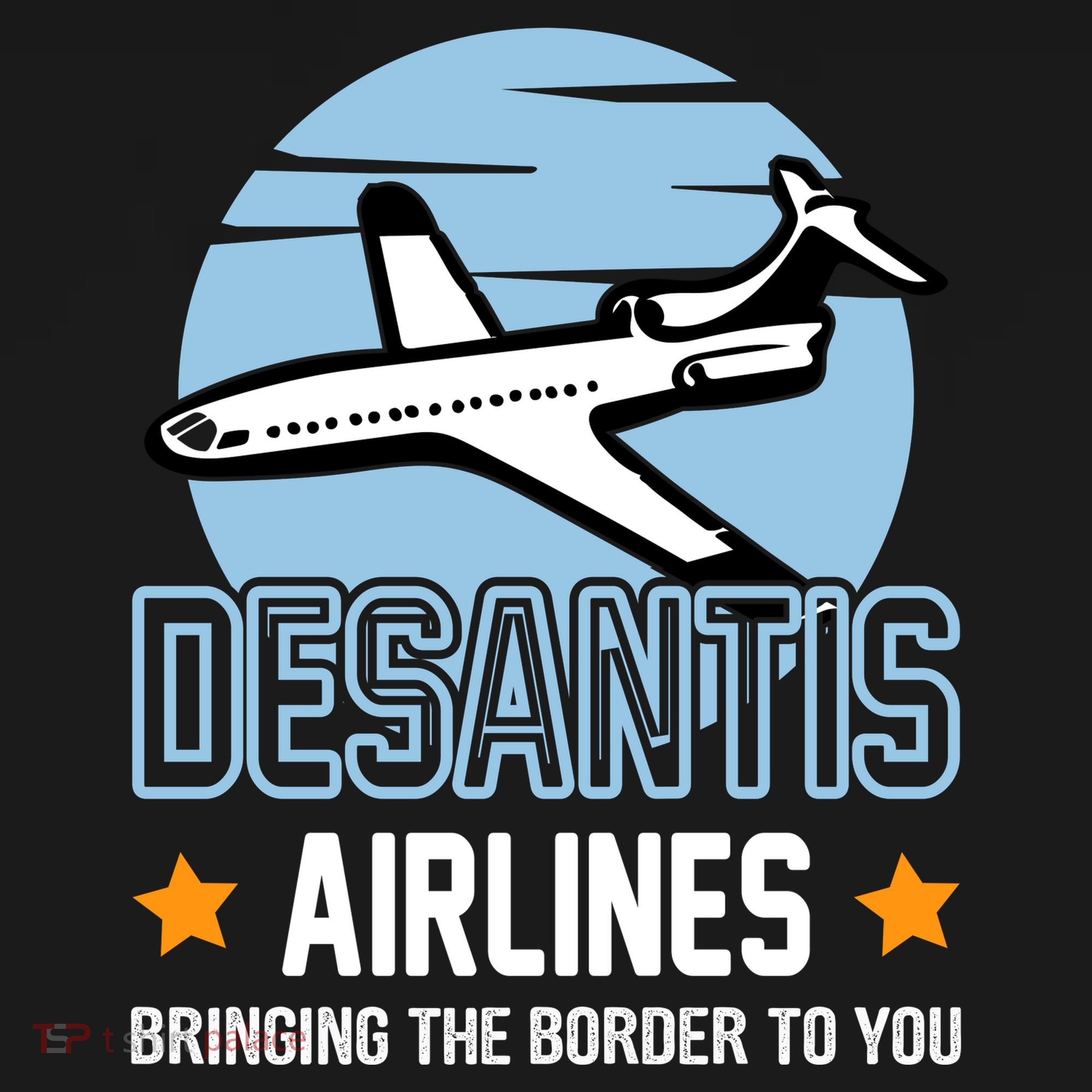 Retro Desantis Airlines Funny Ornament