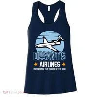 Retro Desantis Airlines Funny Women's Tank Top thumb 0