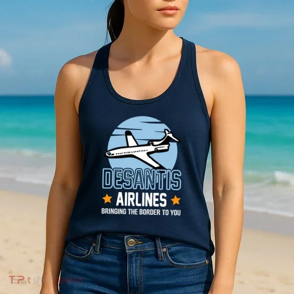 Retro Desantis Airlines Funny Women's Tank Top
