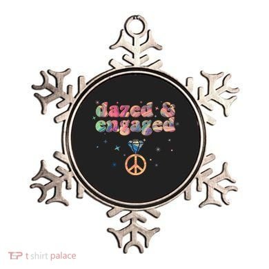 Retro Dazed And Engaged New Bride Wife Ornament