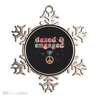 Retro Dazed And Engaged New Bride Wife Ornament thumb 0