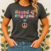Retro Dazed And Engaged New Bride Wife Women's T-Shirt thumb 2