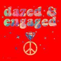Retro Dazed And Engaged New Bride Wife Santa Hat thumb 1
