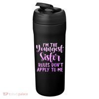 Rules Don't Apply To Me Youngest Sister 3 Sisters Matching 24oz Duet Stainless Steel Tumbler thumb 3
