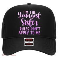 Rules Don't Apply To Me Youngest Sister 3 Sisters Matching Hat thumb 0