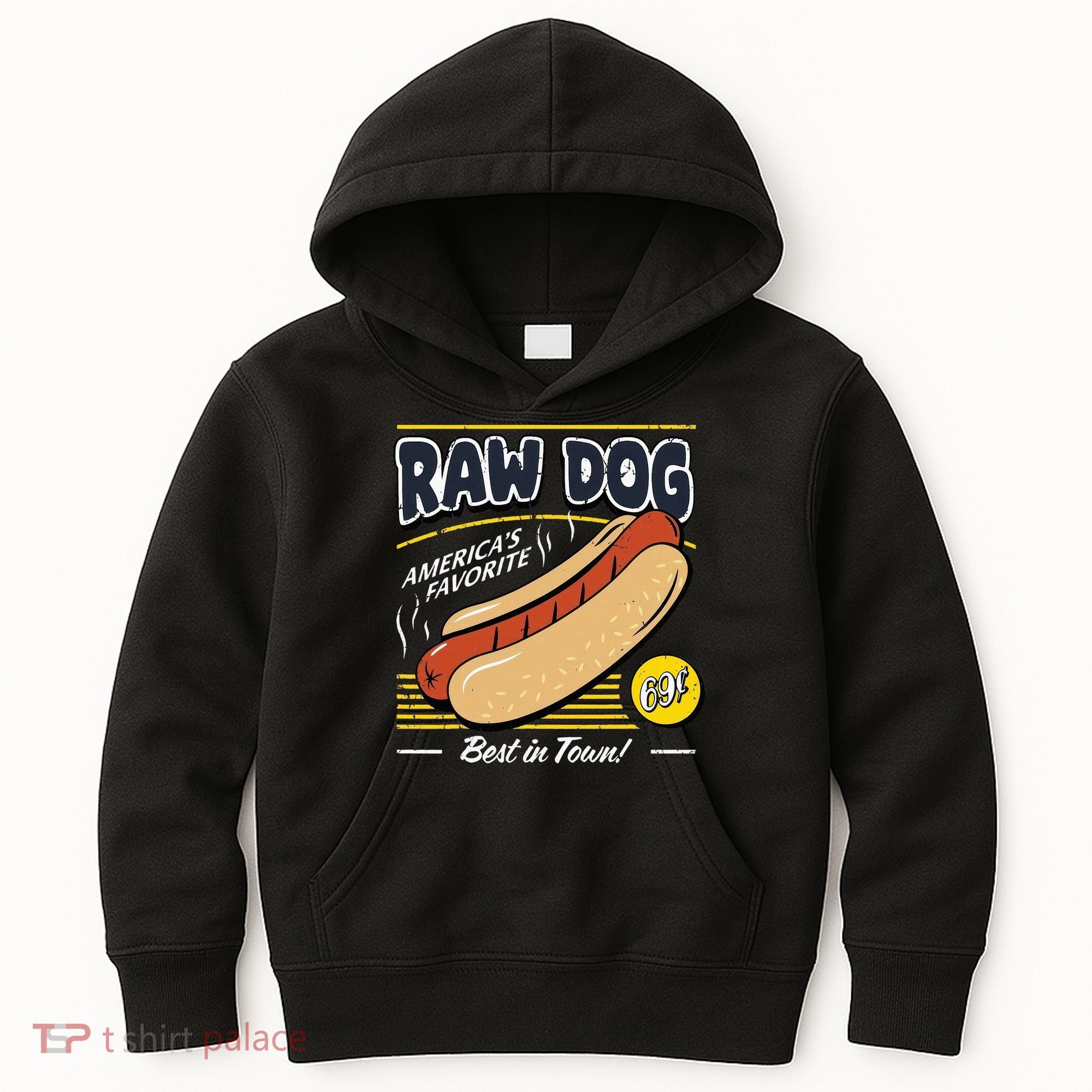 Raw Dog AmericaS Favourite Kids Hoodie