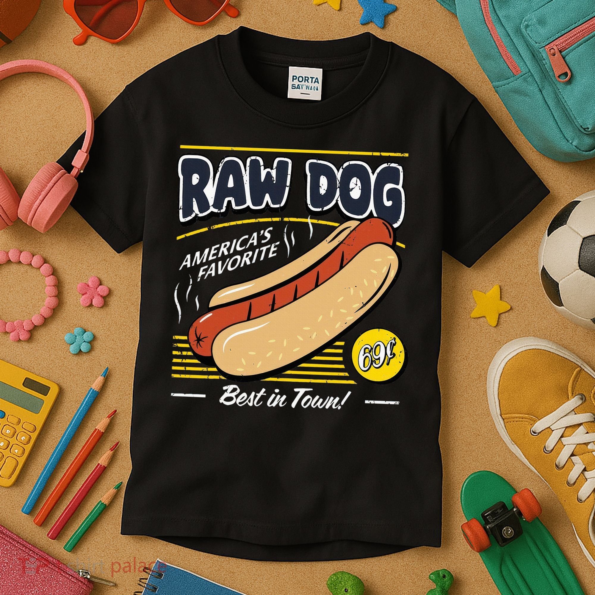 Raw Dog AmericaS Favourite Kids T-Shirt