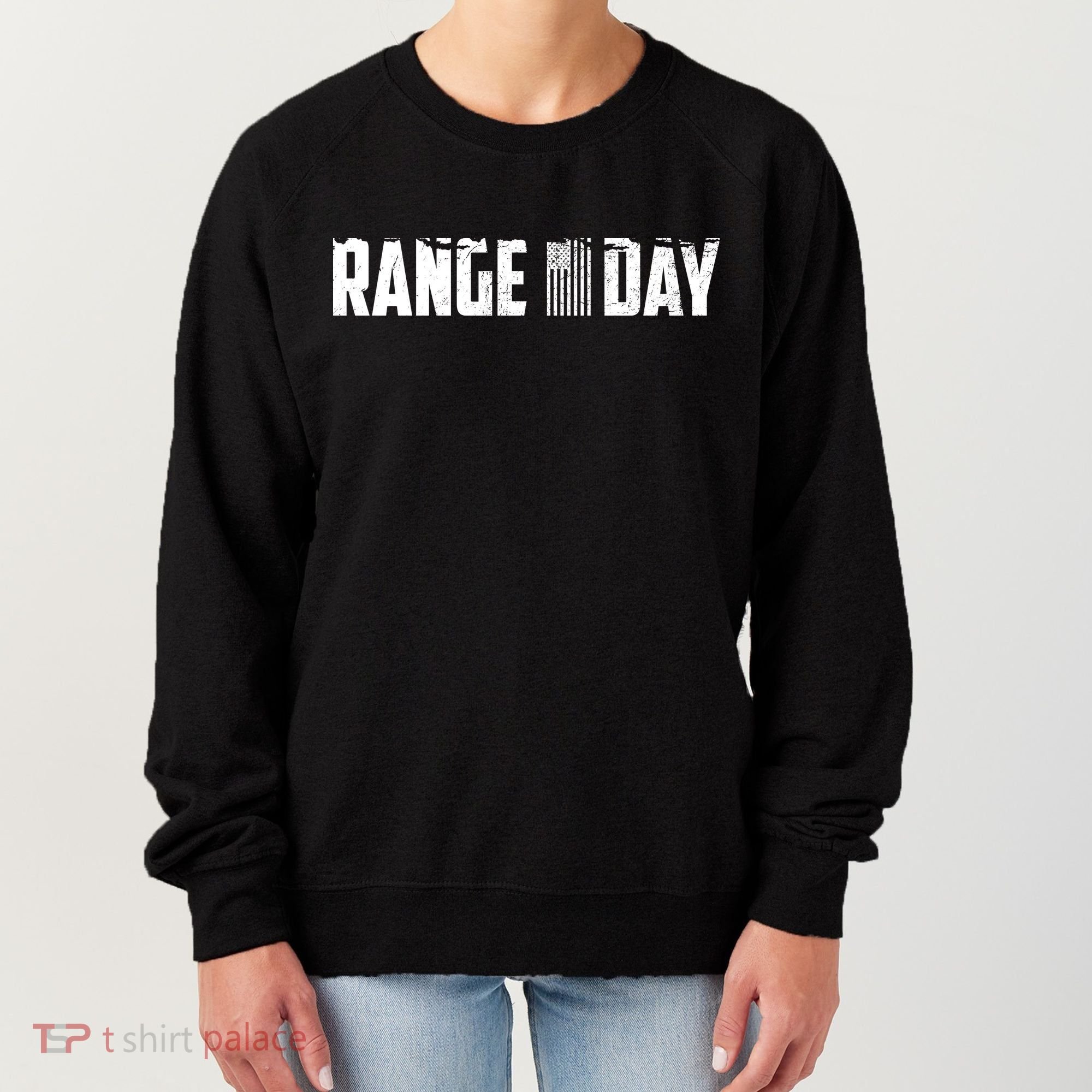 Range Day American Flag Women's Sweatshirt