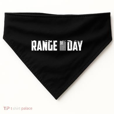 Range Day American Flag USA-Made Doggie Bandana
