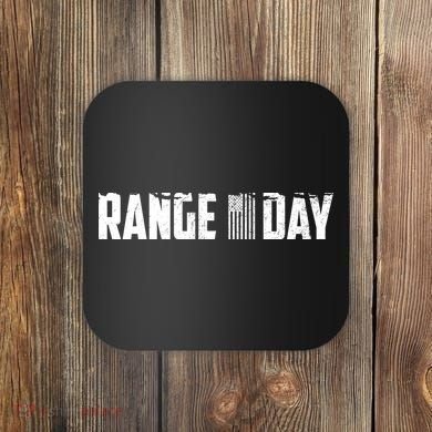 Range Day American Flag Coaster