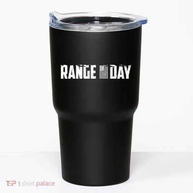 Range Day American Flag Tumbler