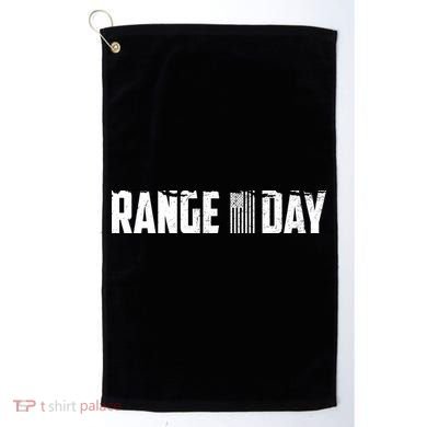 Range Day American Flag Golf Towel