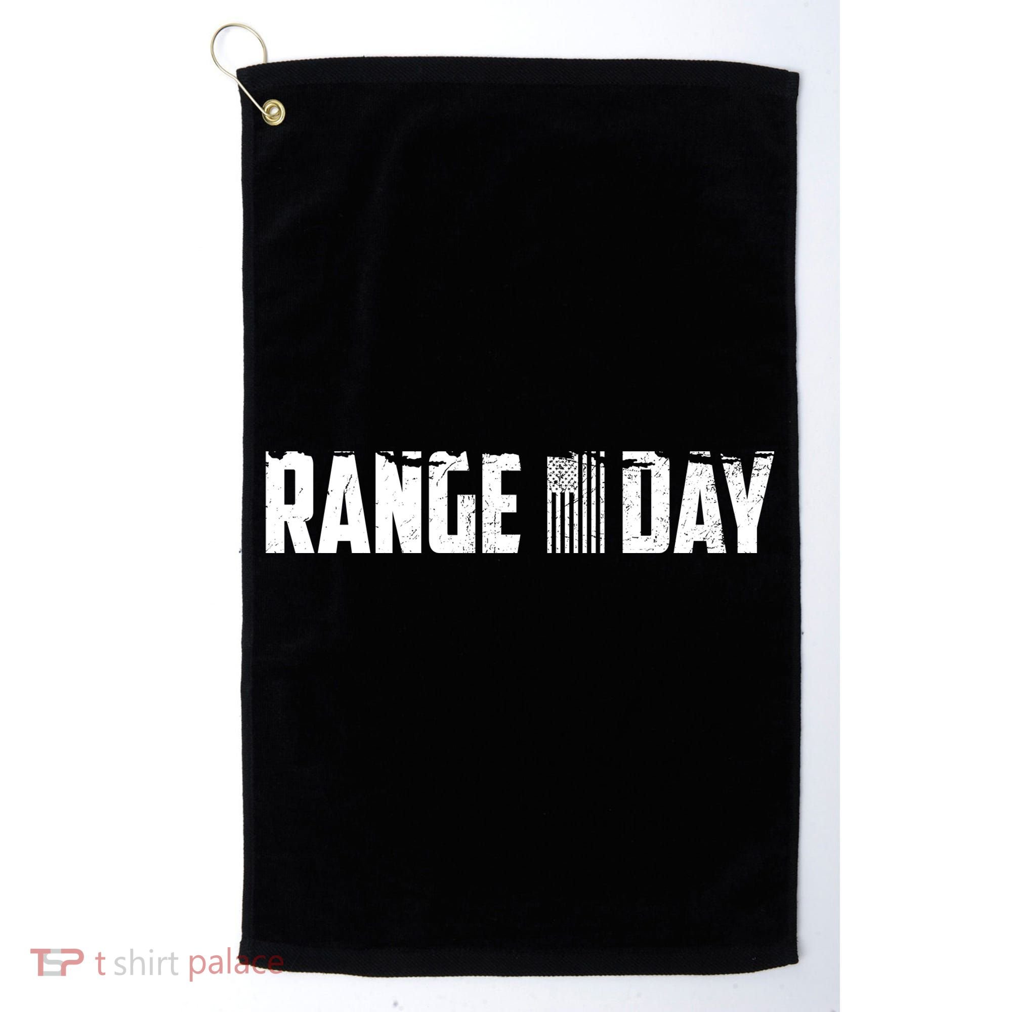 Range Day American Flag Golf Towel
