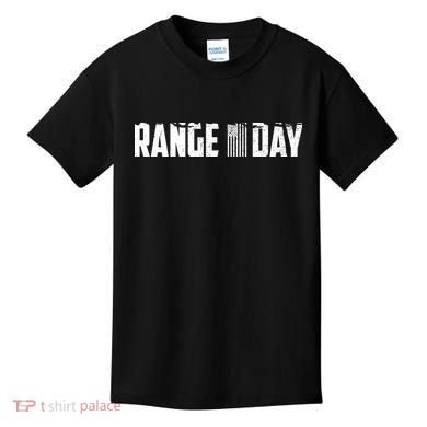 Range Day American Flag Kids T-Shirt